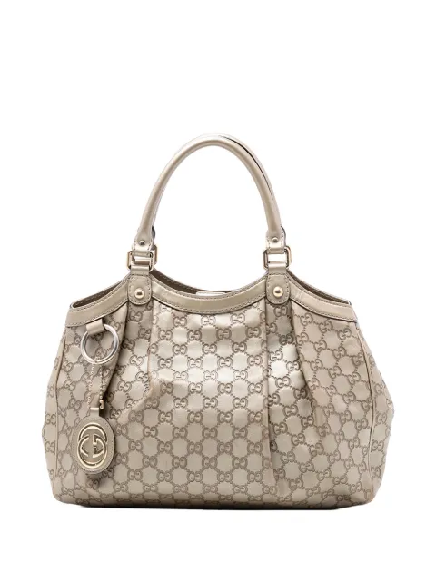 Gucci Pre-Owned 2016-2026 Medium Guccissima Sukey tote bag