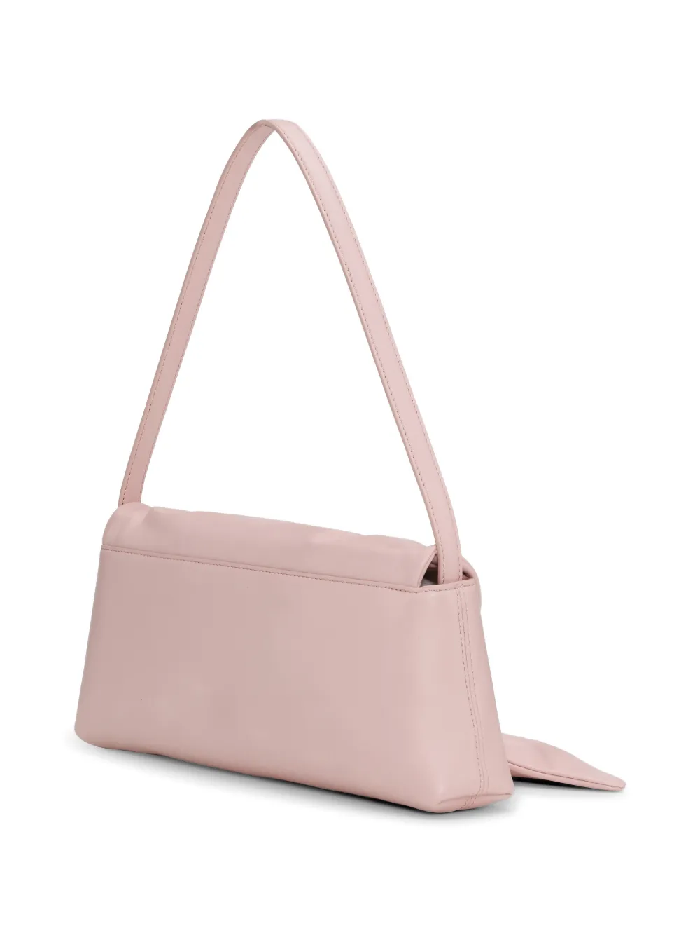  Rotate Birger Christensen Drape Leather Shoulder Bag - Pink 
