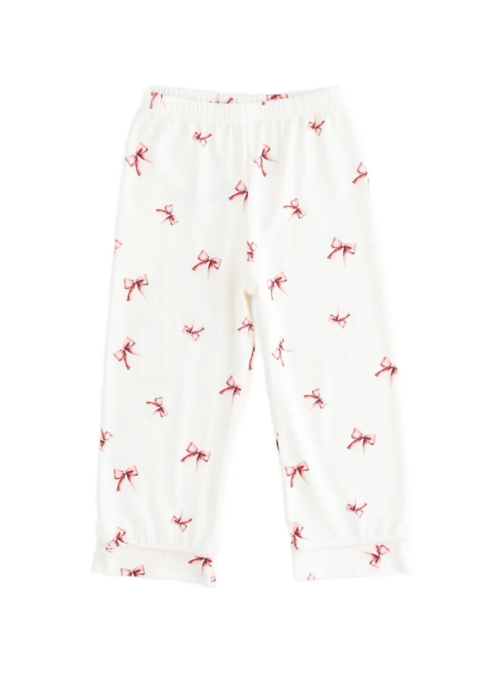 Cozy Crew Club Pyjama met strikprint Beige