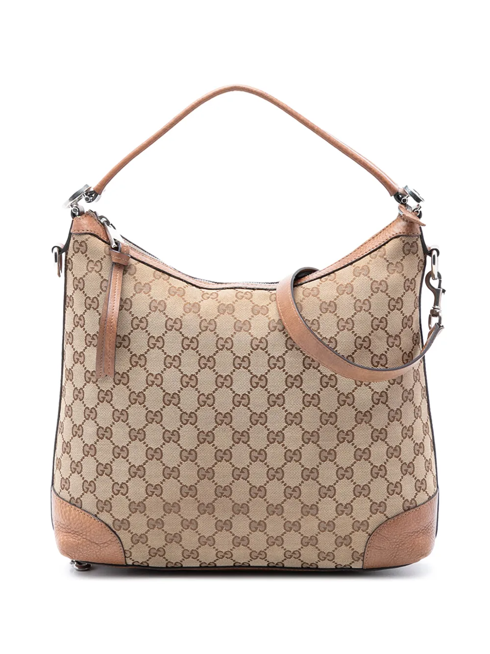 Gucci Pre-Owned 2016-2026 Small GG Canvas Miss GG Hobo satchel - Marrone
