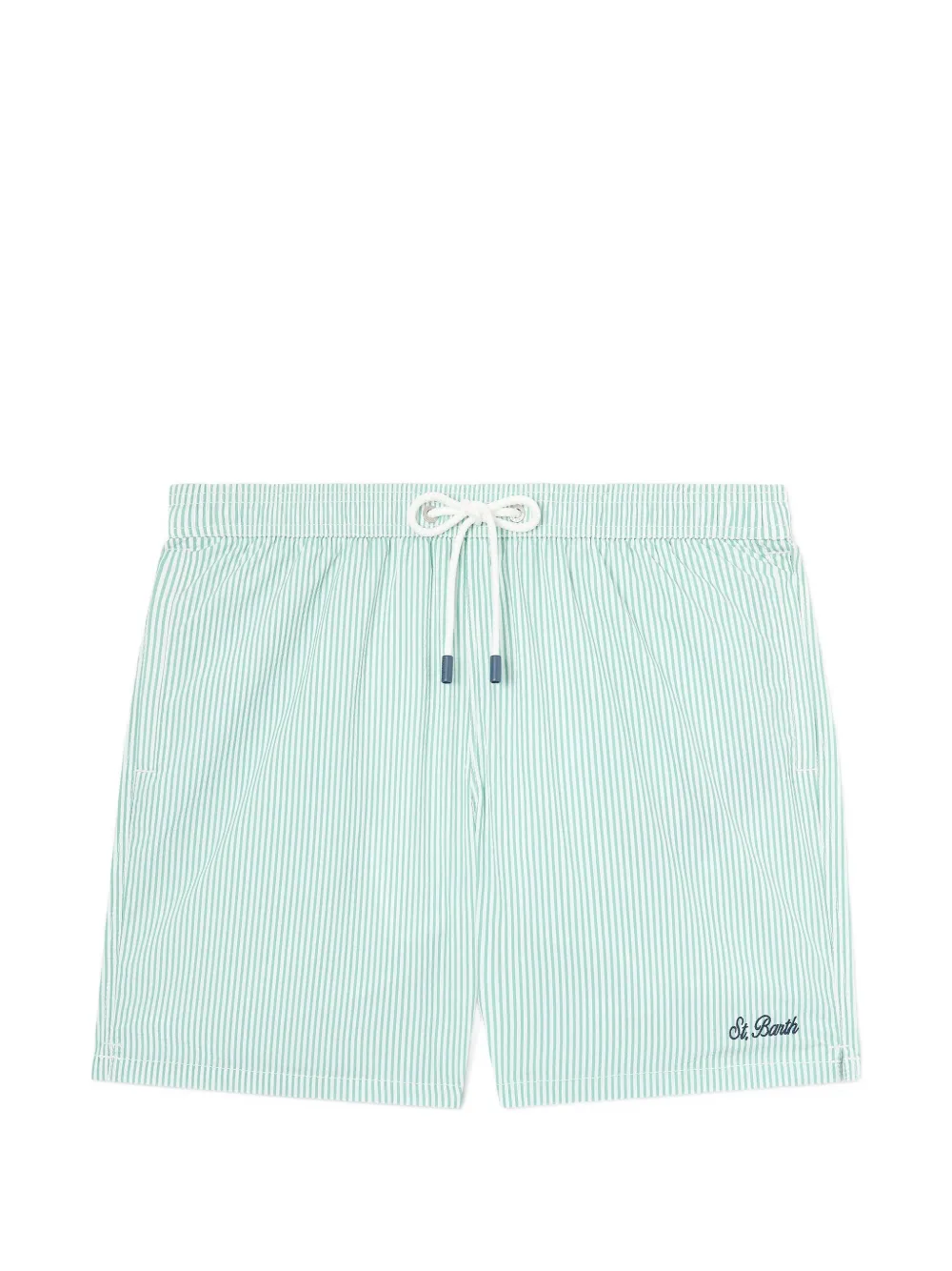 MC2 Saint Barth vertical-striped drawstring swim shorts · S