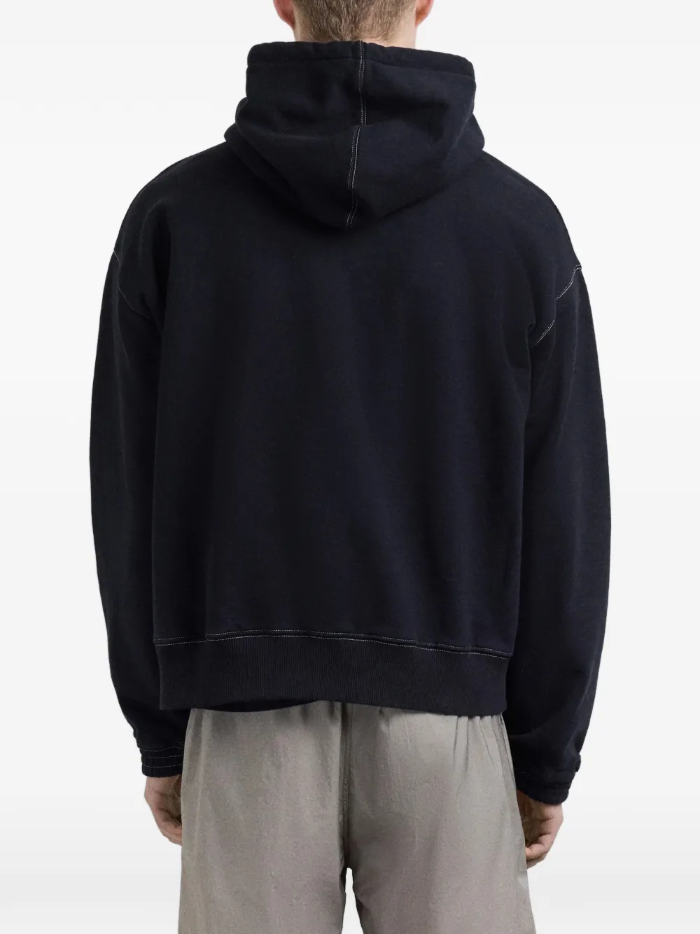 A-COLD-WALL* Hoodie met contrasterend stiksel Zwart