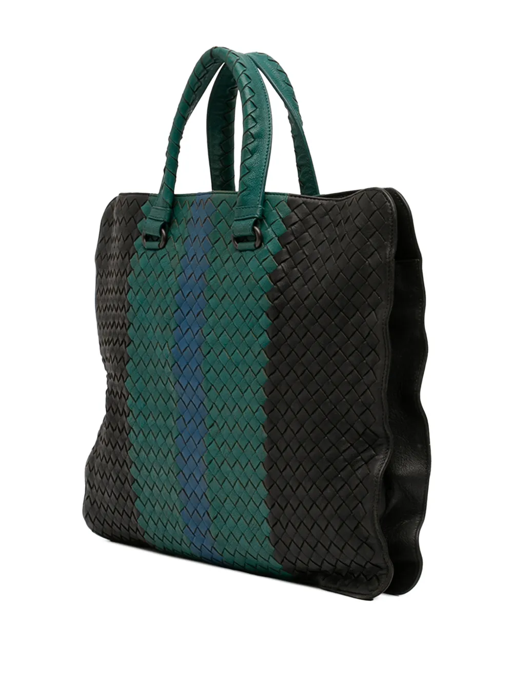 2012-2025 Nappa Intrecciato Club Fume Briefcase Business Bag