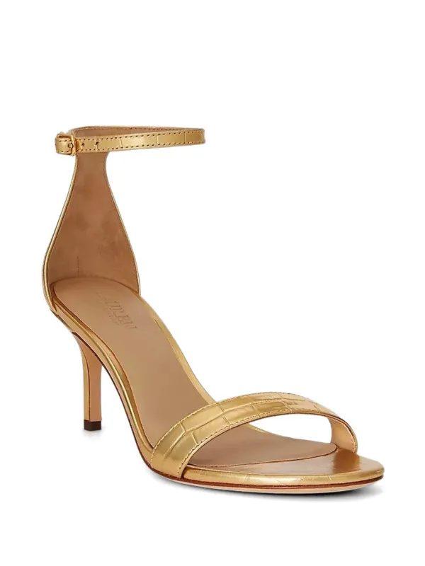LAUREN RALPH LAUREN ゴールド ローファー EU 38.5 34528841_65635886_600.jpg
