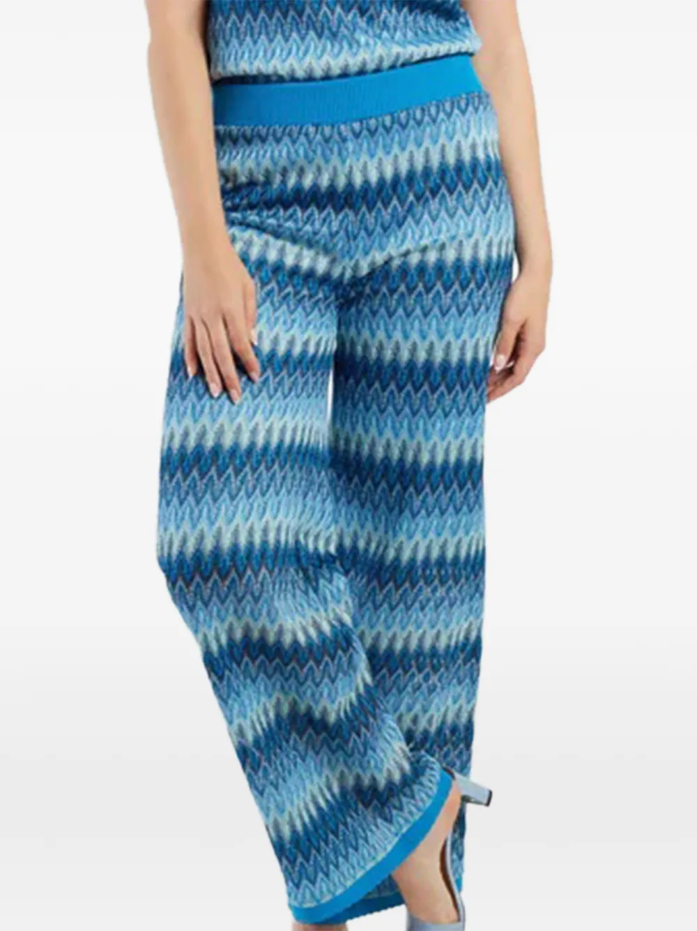Derhy Bahamas high-waisted flared trousers