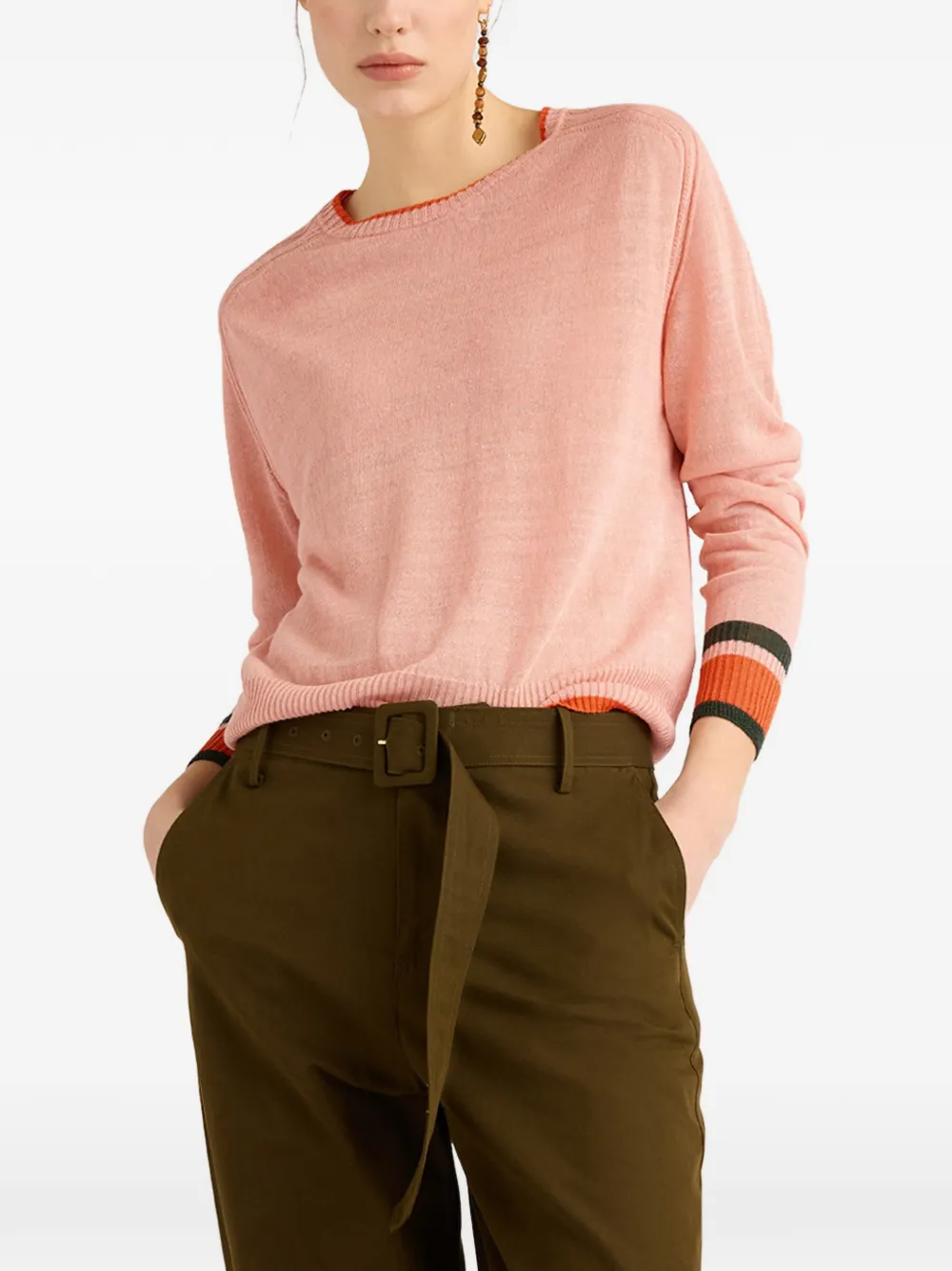 Rio Contrasting Edges Sweater