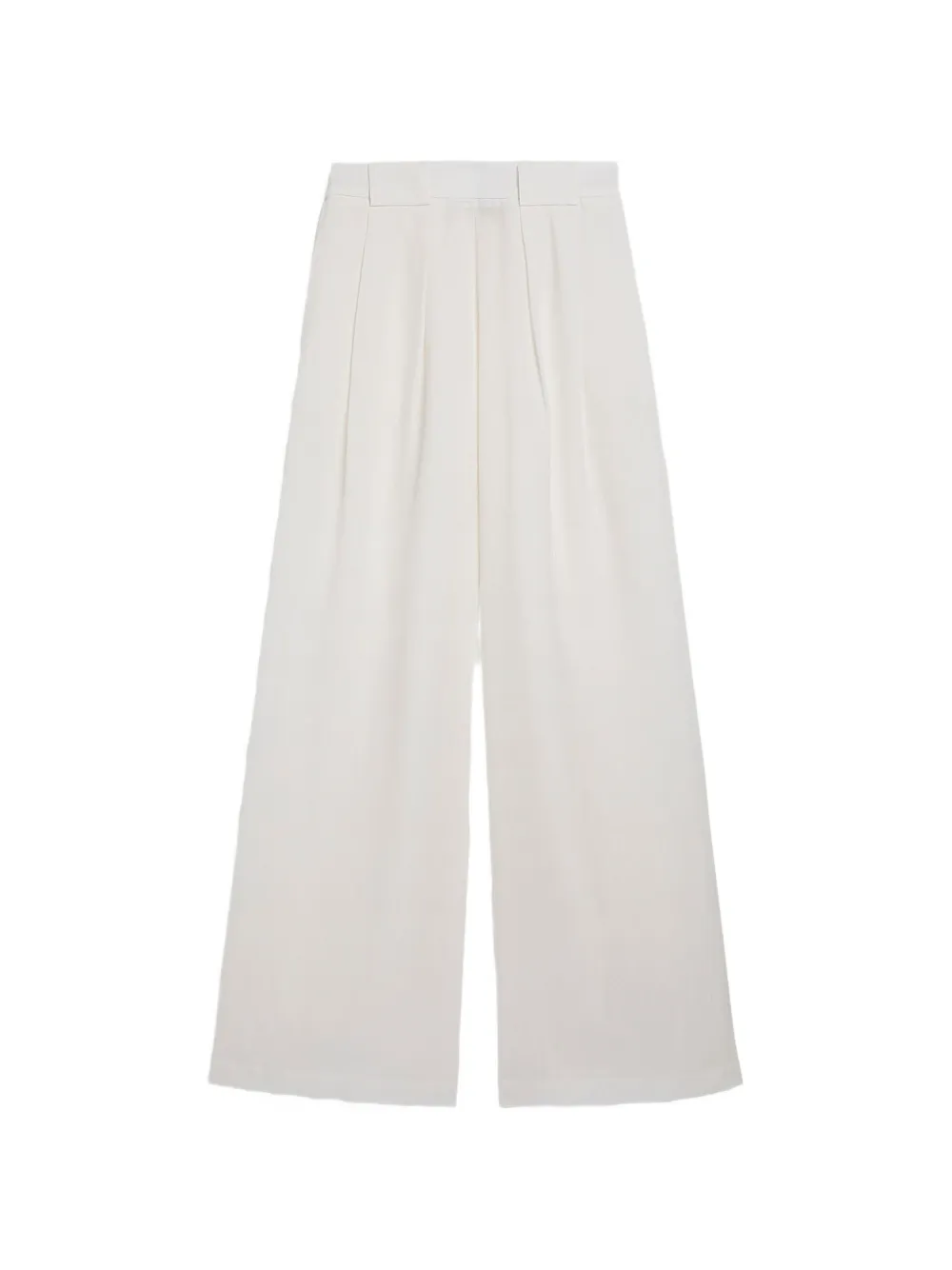 Momoni Aspen palazzo trousers - Bianco