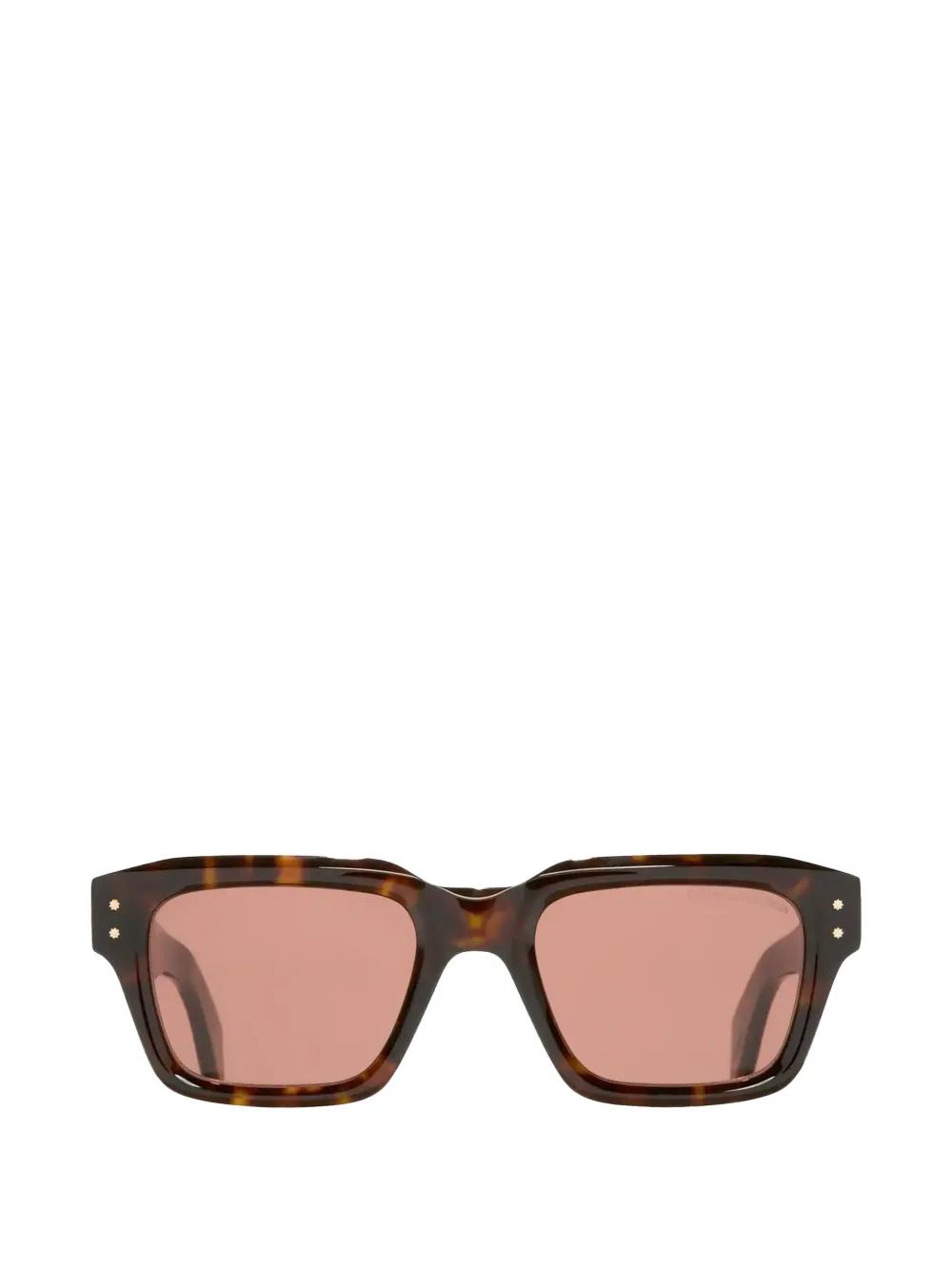 Cutler & Gross havana square-frame sunglasses - Marrone