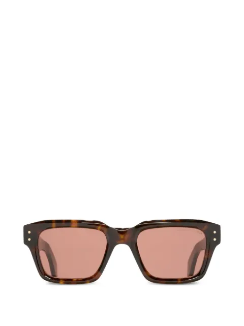 Cutler & Gross havana square-frame sunglasses