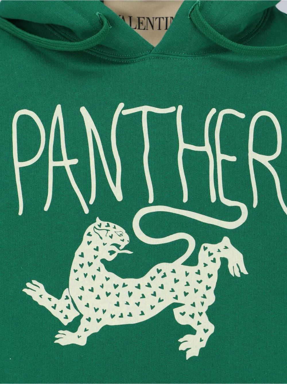 panther-print Hoodie