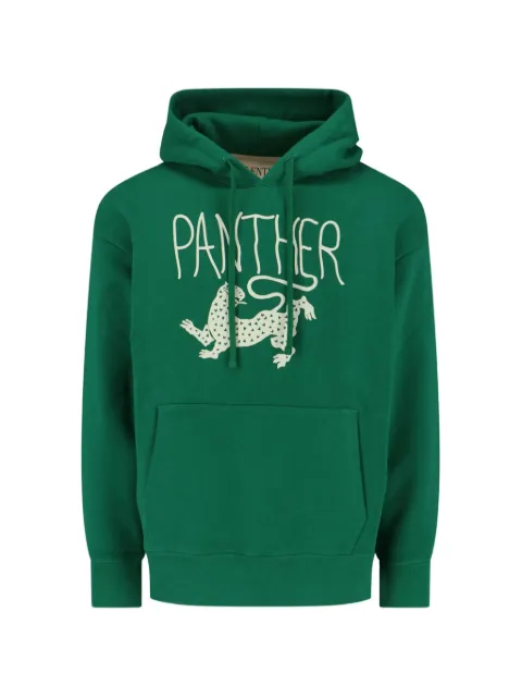 Valentino Garavani hoodie con pantera estampada