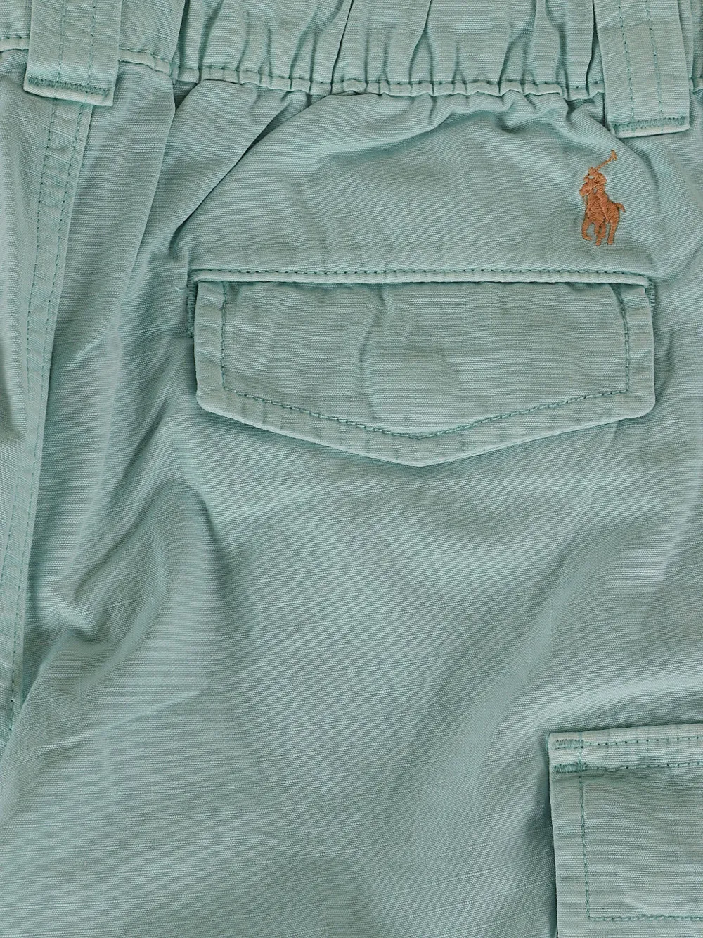 POLO RALPH LAUREN KIDS Broek met geborduurd logo Blauw