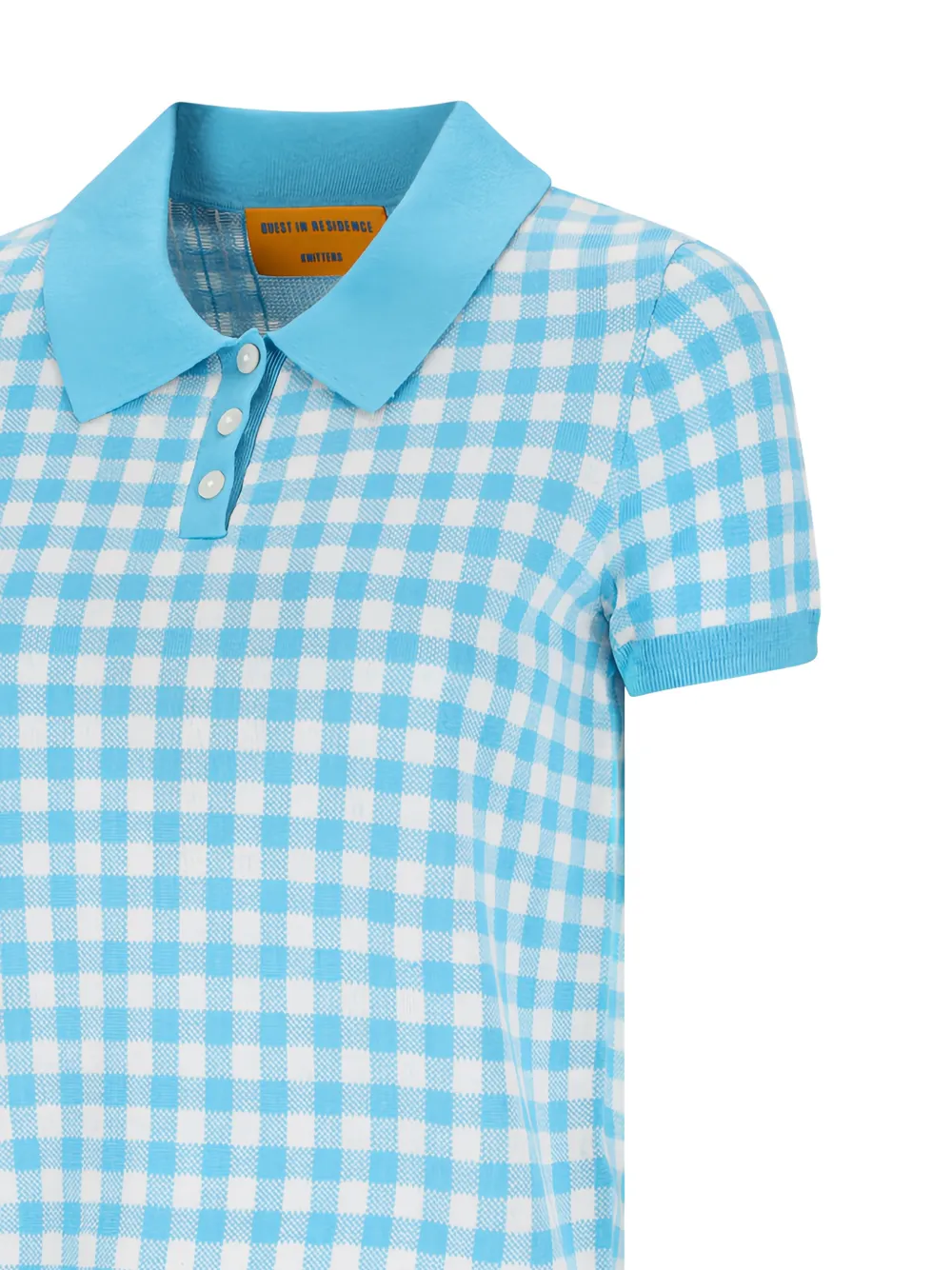 Gingham Polo Shirt