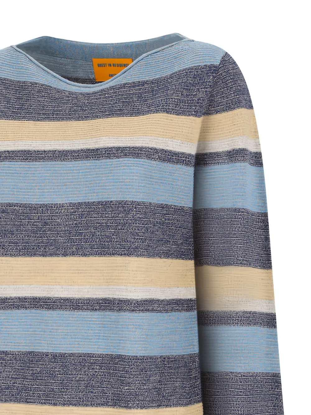 Guest In Residence Gestreepte mini-jurk Blauw