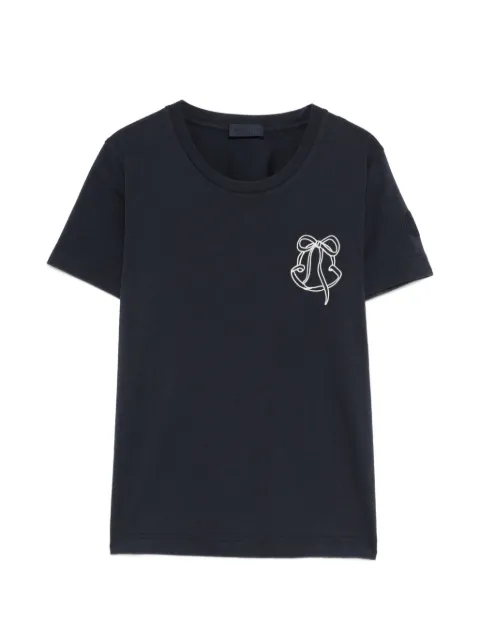 Moncler embroidery T-shirt
