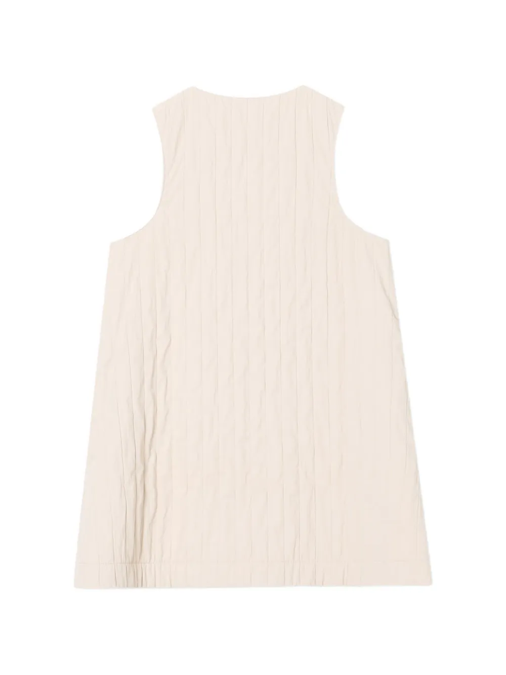 Emporio Armani Kids Jurk met rits Beige