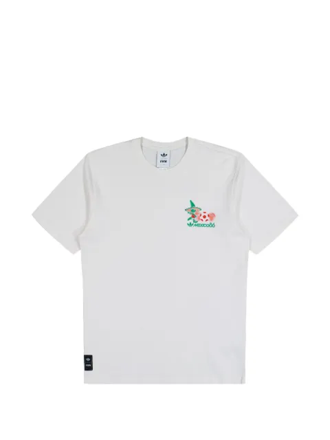 adidas graphic print crew neck t-shirt