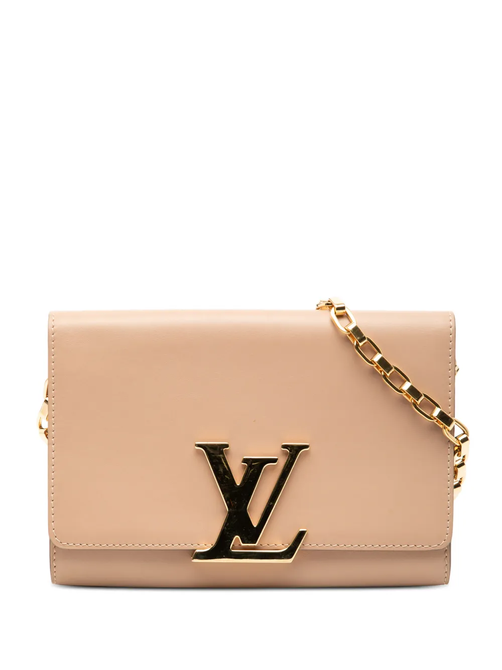 Louis Vuitton Pre-Owned 2014 Louise Chain GM shoulder bag - Marrone