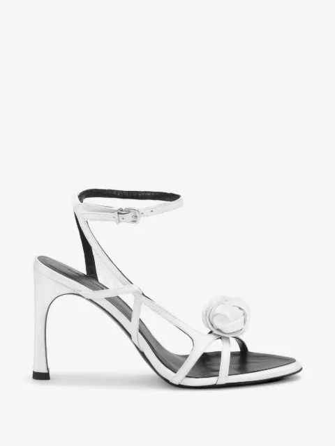 ROTATE BIRGER CHRISTENSEN Knot satin sandals