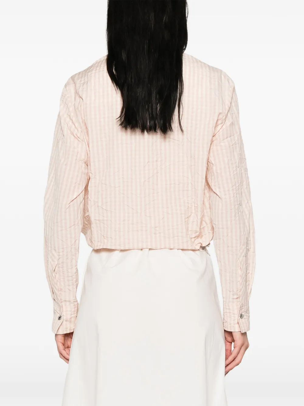 Moncler Jack met gingham ruit Beige