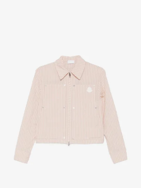 Moncler gingham patch jacket