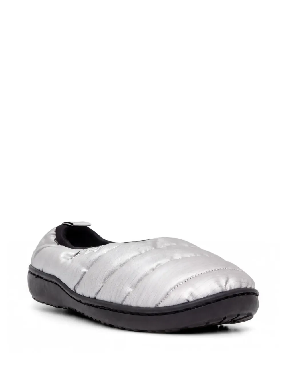 Subu Slippers Trapuntate - Argento 