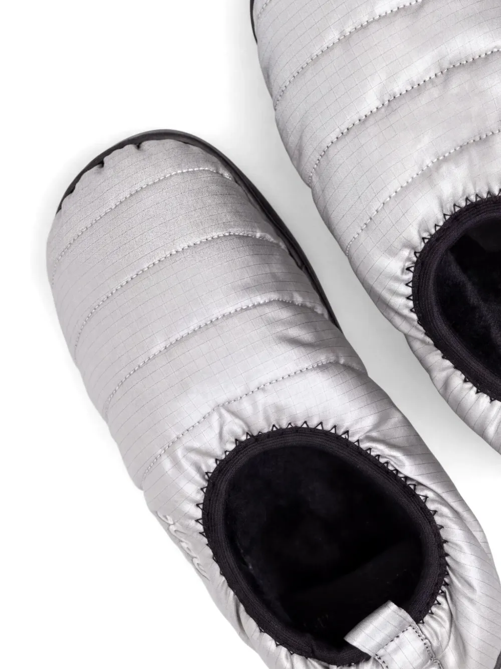 SUBU Gewatteerde slippers Zilver