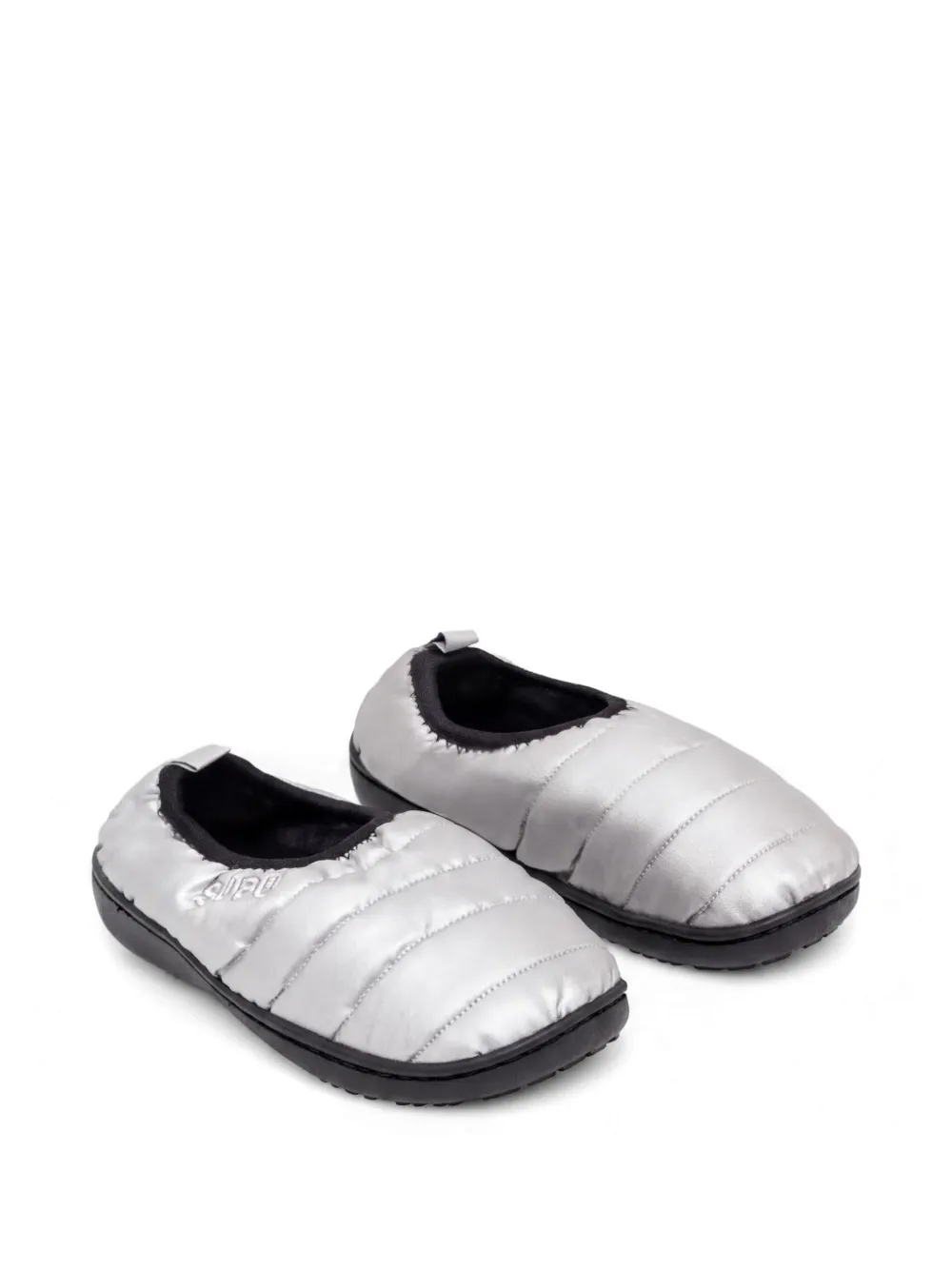  Subu Slippers Trapuntate - Argento 