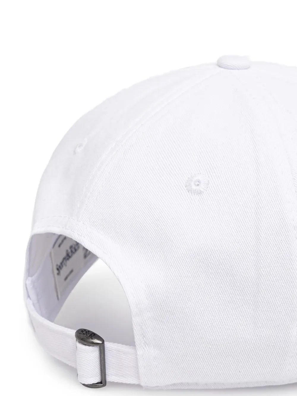Sporty & Rich Yale Classic embroidered cap Wit