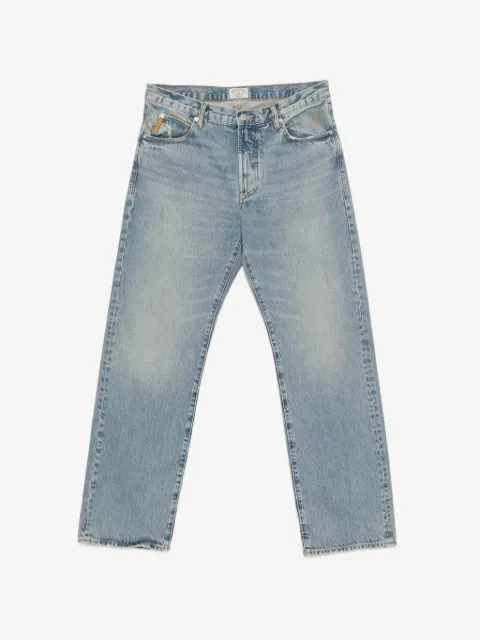 Emporio Armani logo-patch jeans