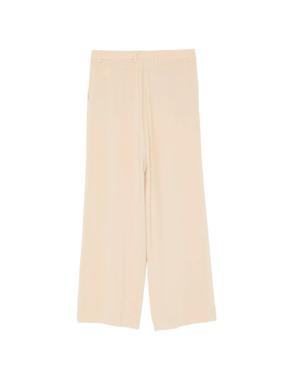 Alberto Biani Broek met wijde pijpen Beige
