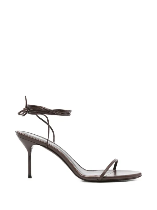 Paris Texas Tie-strap Sandals in Brown