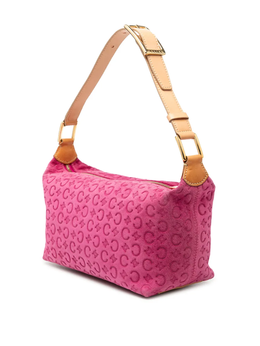2000 C Macadam Suede Shoulder Bag