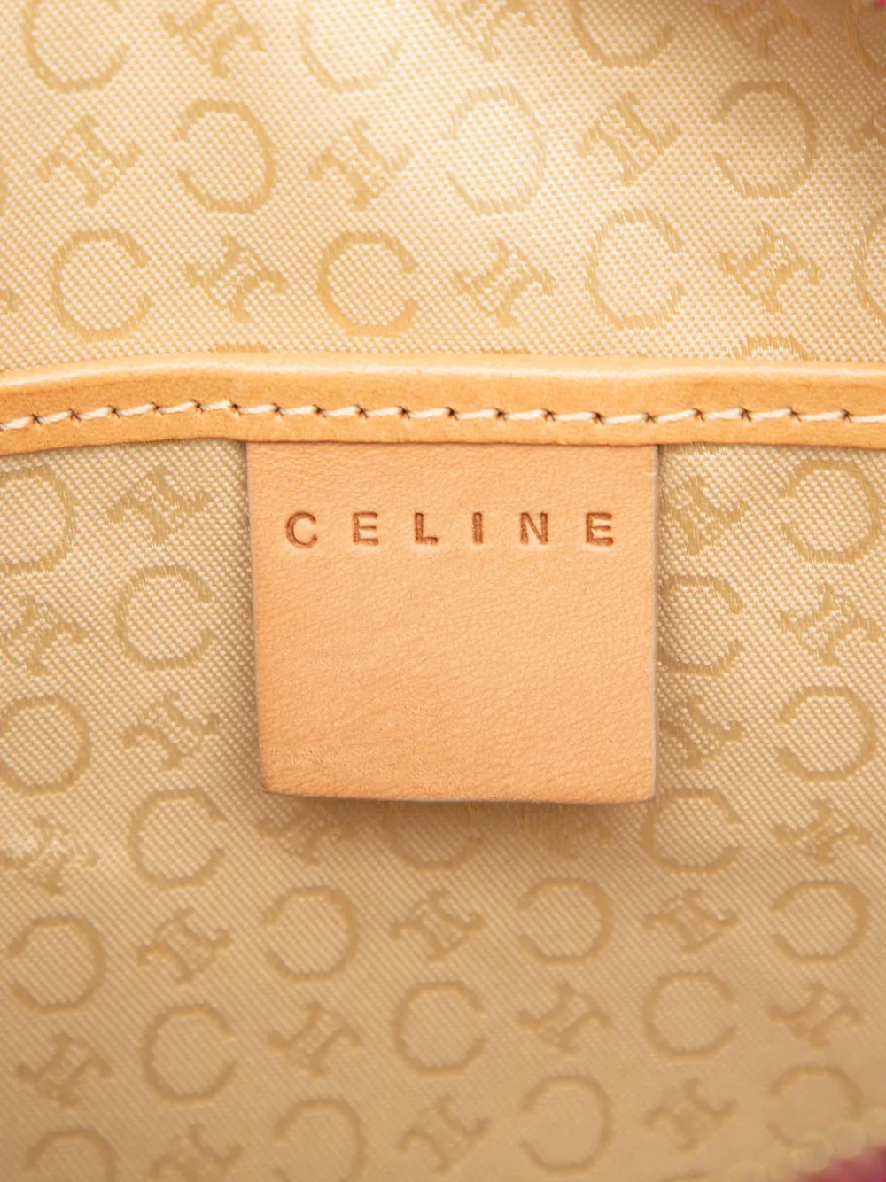 2000 C Macadam Suede Shoulder Bag