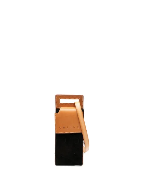 Celine Pre-Owned 2000-2010 C Macadam Suede Pochette crossbody bag