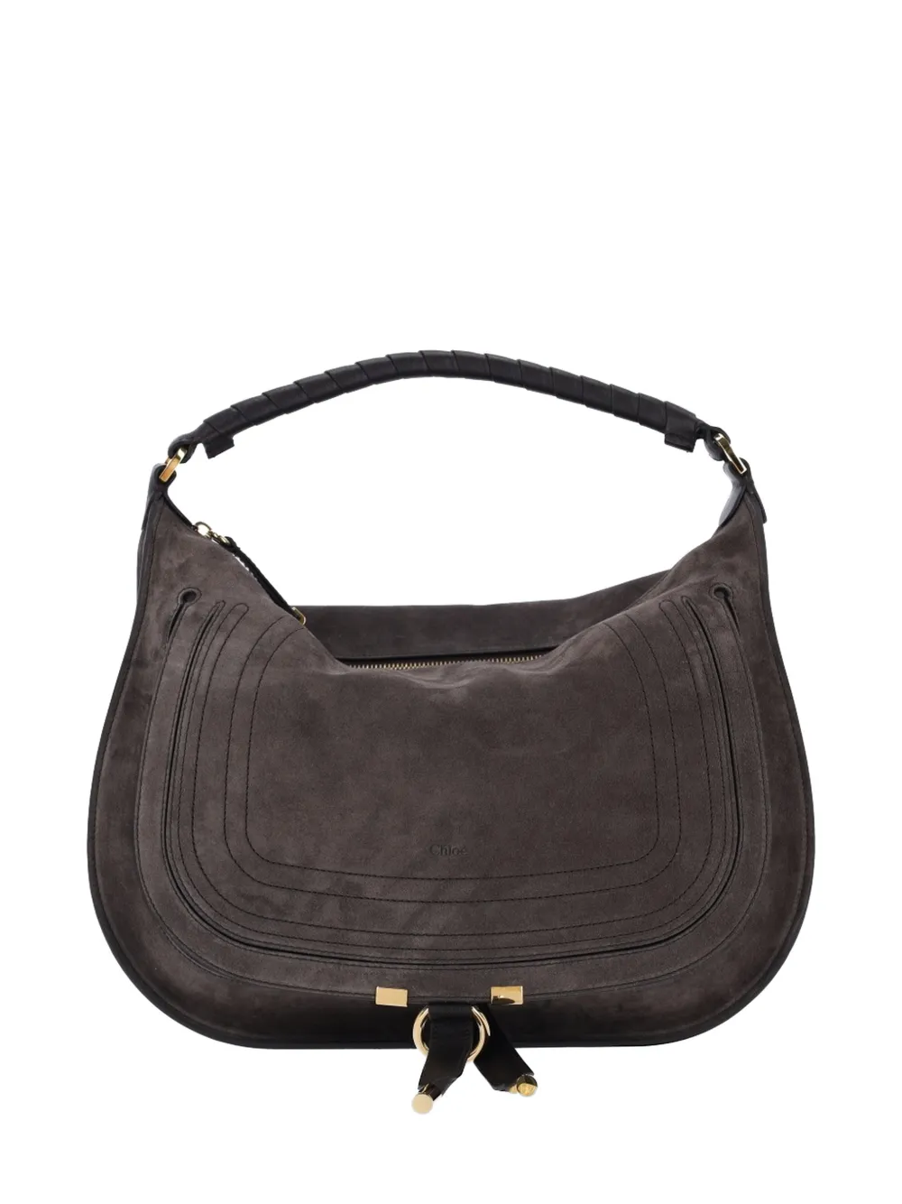 Chloé Marcie shoulder bag - Marrone