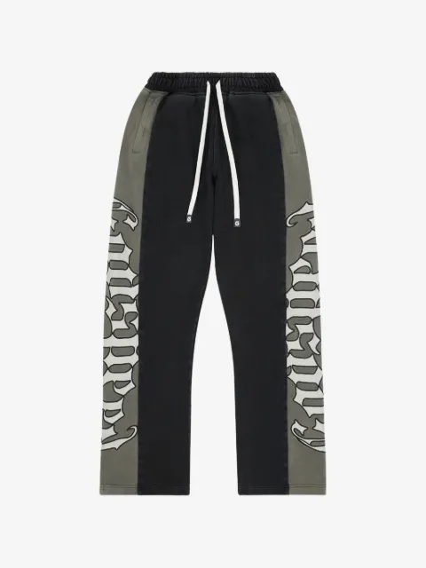 GODSPEED pants con estampado patchwork