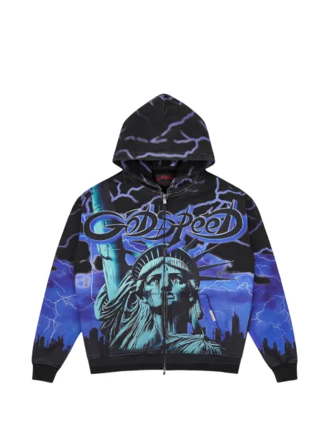 GODSPEED hoodie con cierre