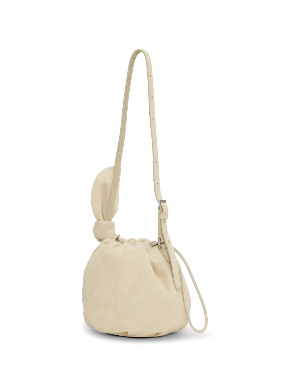 ROTATE BIRGER CHRISTENSEN Bon suède bucket-tas Beige