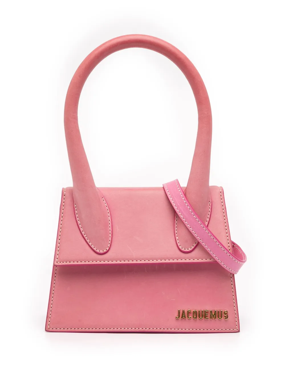 Jacquemus Pre-Owned 2018-2025 Leather Le Chiquito Moyen satchel - Rosa