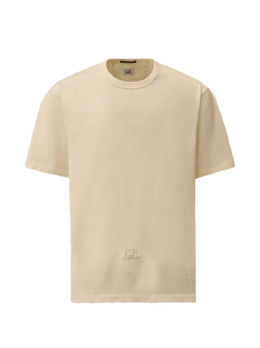 C.P. Company 30 2 gemerceriseerd jersey T-shirt met korte mouwen Wit