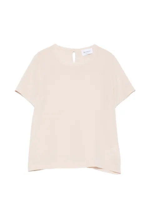 AROVESCIO silk T-shirt