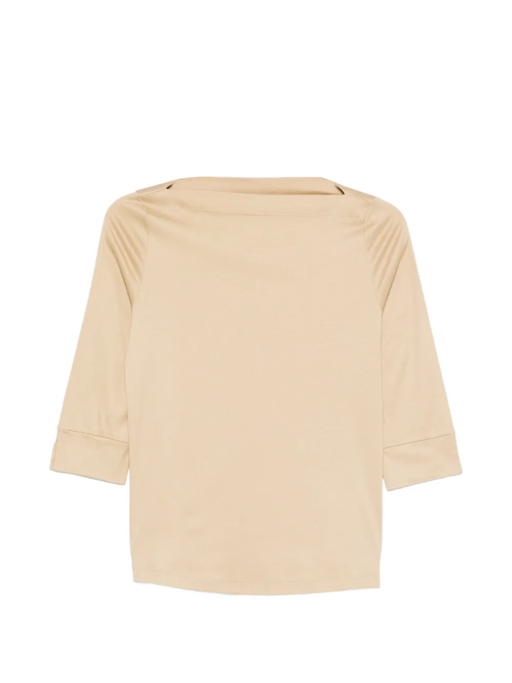 AROVESCIO T-shirt con scollo a barca - Toni neutri