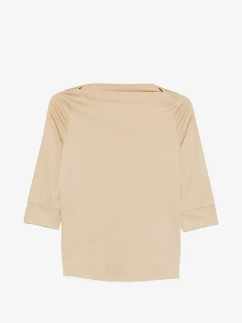AROVESCIO t-shirt à col bateau