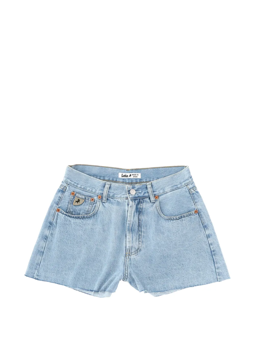 Iois frayed shorts - Blu