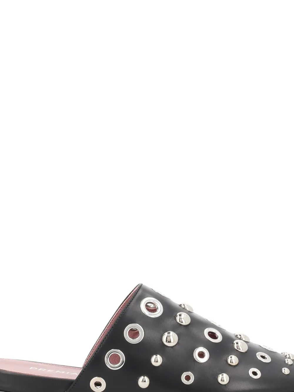  Premiata Eyelet-studded Mules - Black 