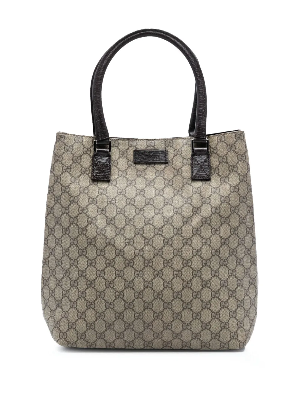 Gucci Pre-Owned 2000-2015 GG Supreme tote bag - Marrone