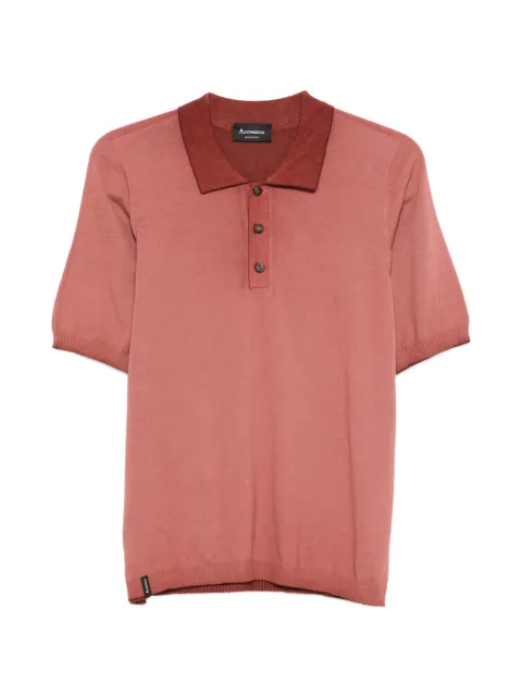 AROVESCIO buttoned polo shirt