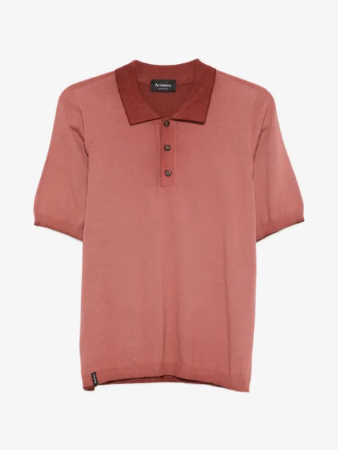 AROVESCIO buttoned polo shirt