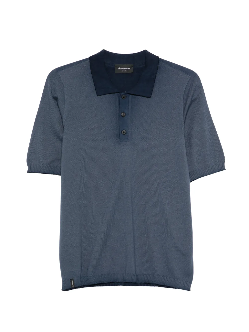 AROVESCIO button polo shirt | azul | Image 1